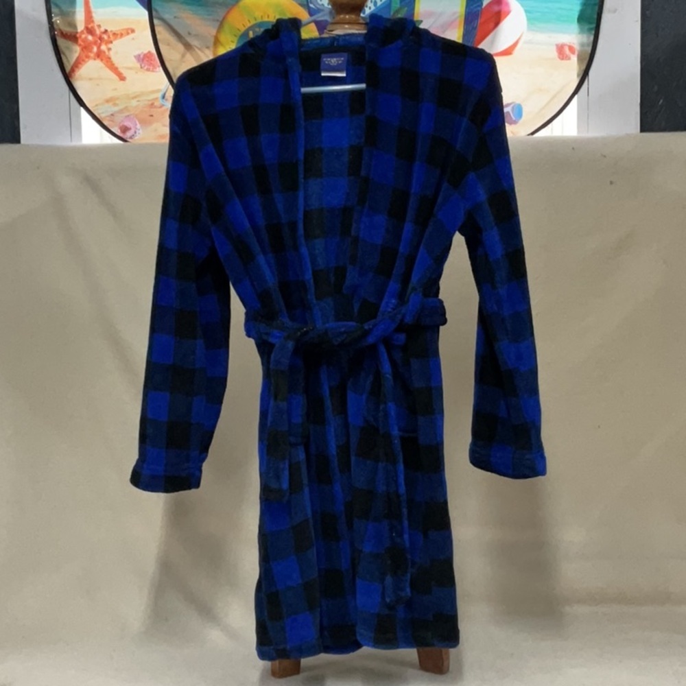 EUC boys Prince of sleep robe with hood